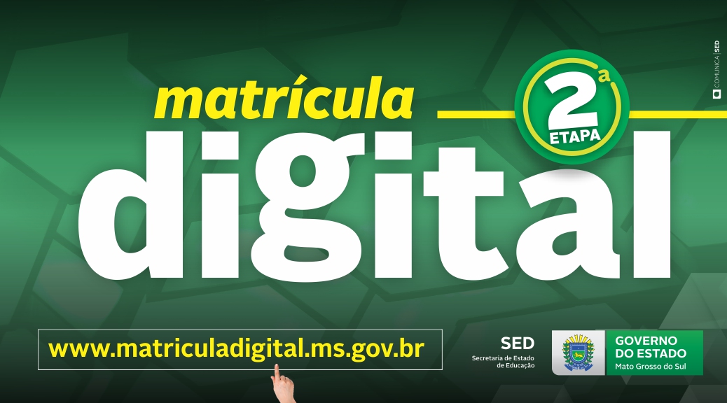 2ª etapa de pré-matrícula da REE começa nesta segunda-feira – CRE 8 –  Naviraí